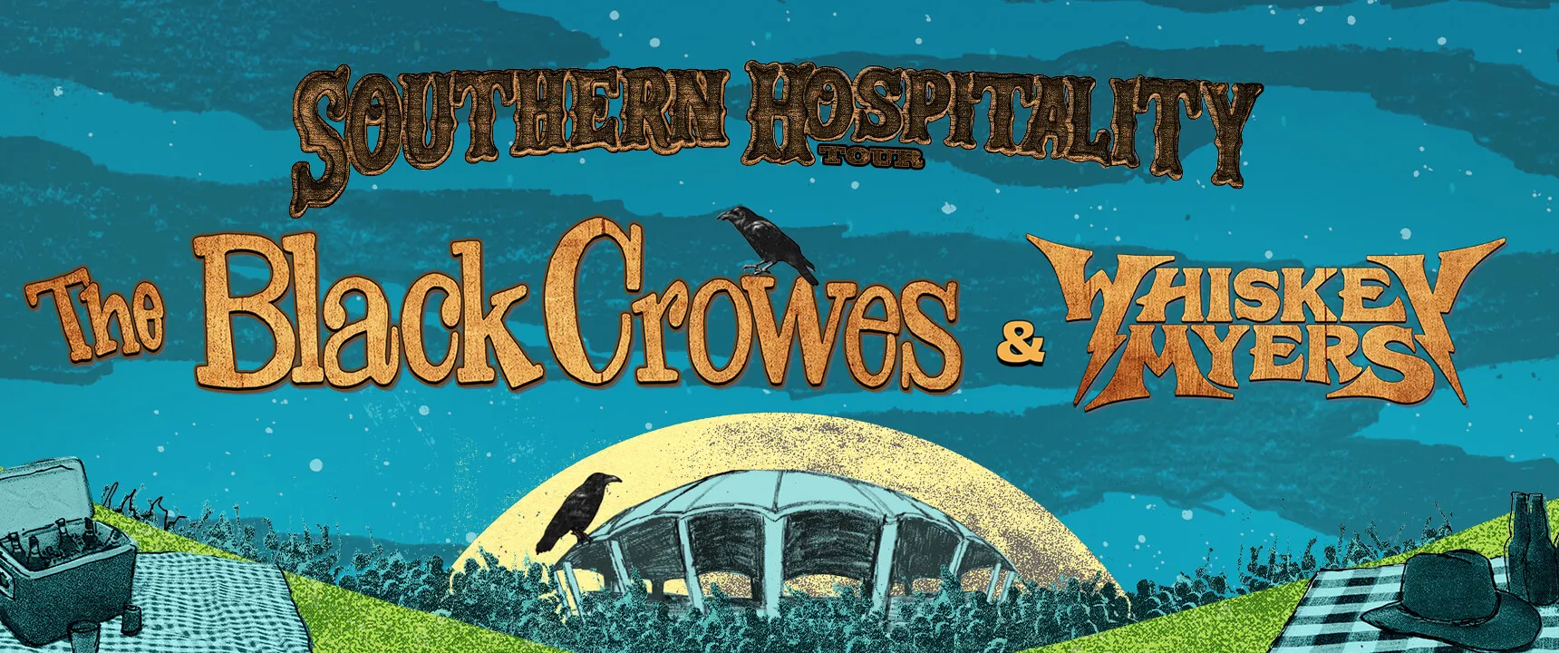 The Black Crowes, Whiskey Myers & Southall